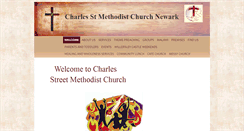 Desktop Screenshot of charlesstmethodistsnewark.org.uk